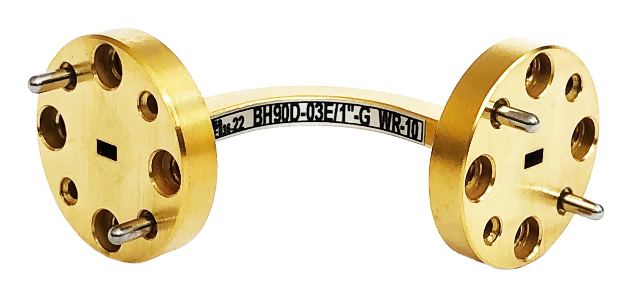 Waveguide H-plane bend